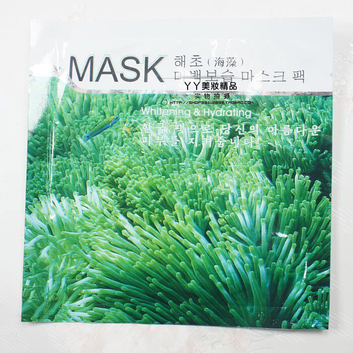 [hjn17]韩国爱茉莉 鲜果鲜花面膜 海藻