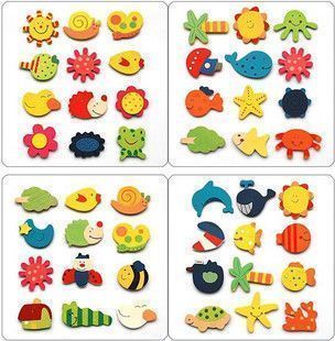 direct deal wooden woodiness Cartoon Fridge magnets originality gift gift Children's Gifts Special Offerin the Home accessories , Stickers , Fridge sticker category - from Buy2taobao.com to provide professional Taobao agent buy service