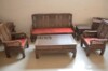 红木家具鸡翅木沙发中式原木古典客厅小户型万字全实木沙发整装