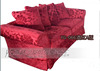 高档欧式沙发套布料面料，加厚沙发布料沙发巾沙，发套沙发罩酒红