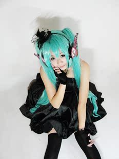 梦工坊 Vocaloid 初音 miku magnet版礼服 cosplay服装