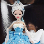 中国关节洋娃娃可儿娃娃婚纱高端系列公主换装大礼盒女孩玩具礼物