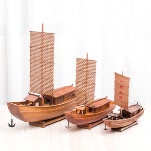 奥雅迪佳绍兴特产乌篷船水乡，特色民间工艺品帆船模型船模摆设