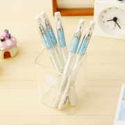 可爱韩版简尚中性笔黑色水笔 0.5文具学生学习办公用品