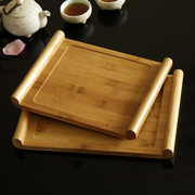 寿司盛台料理刺身盛器书卷竹，托盘卷竹制品托盘茶盘水果餐盘