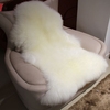 高档整张羊皮欧式纯羊毛，地毯羊毛沙发垫，椅子垫卧室客厅飘窗垫毯可