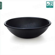 嘉宝密胺碗黑色仿瓷碗 日本料理面碗 日式汤碗抗摔塑料碗C198