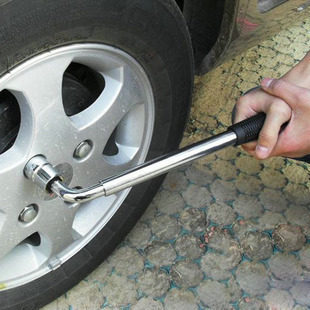 适用于汽车通用轮胎扳手车用伸缩扳手，螺丝扳手换胎拆胎维修工具