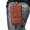 5.5寸华为麦芒5手机包大屏袋子挂腰套腰包保护套竖直插卡穿皮带男