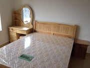 广西南宁同城实木床现代简易单人床家用双人床出租屋家具配套大床