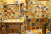 五彩仿古砖 墙砖厨房卫生间阳台瓷砖300*300 欧式田园 地中海地砖