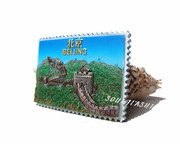 中国旅游纪念品 创意 北京长城树脂冰箱贴留言贴 家居装饰品