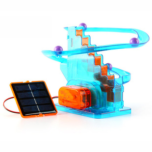 太阳能玩具科技小制作拼装太空轨道球儿童创意科学环保电学小实验