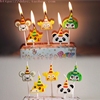 生日蜡烛动物戴帽子(戴帽子)小马熊猫老鼠龙蛇生肖，蜡烛插蛋糕小朋友儿童