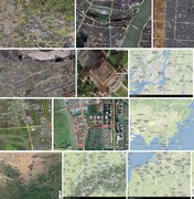 吉林省 通化 白山 白城 松原市 遥感卫星影像街道行政区地图定制