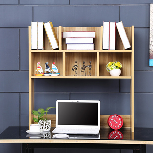 创意桌面简易书柜桌上书架电脑架桌面小书架置物架简易办公架