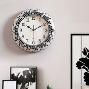 家用艺术挂钟客厅创意个性大气时钟欧式静音钟表时尚墙上壁钟挂表