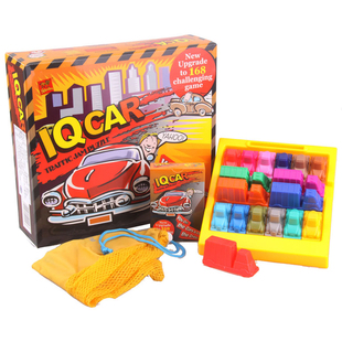 nibobo智力玩具iqcar汽车华容道赛车突围168关商场，版(无答案)