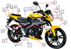 劲隆摩托车配件JL150-56配件、塑料件、覆盖件易损件