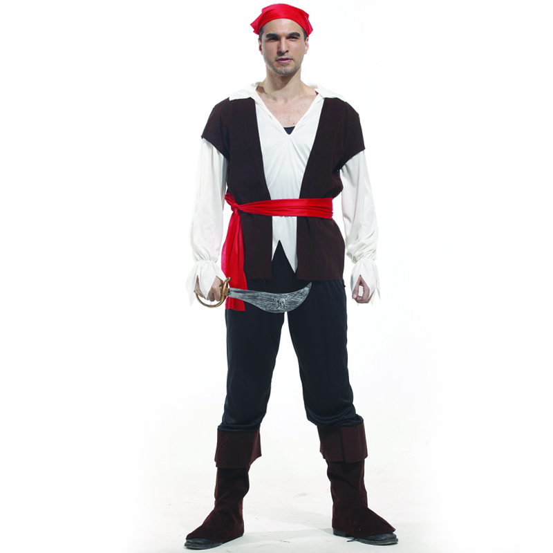 萬聖節海盜角色扮演服裝 成人加勒比海盜船長cosplay派對服飾套裝在類目 模玩/動漫/周邊/cos/桌遊, Cosplay服飾/道具/服務, Cosplay男裝中 - 來自Buy2taobao.com提供專業的淘寶代購服務