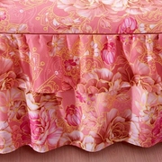 床笠床裙二合一床套潮流1.2米床罩套公主保护套布艺可爱床裙