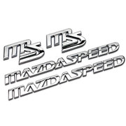 马自达车贴 MS 改装个性车标 M3 M6 睿翼 金属车尾标 中网标 侧标