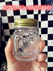 雕花玻璃瓶无铅罐头瓶储物罐密封罐果酱瓶燕窝，瓶蜂蜜瓶150ml