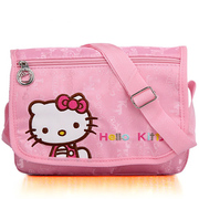 韩版粉色儿童包包 hello kitty女童斜挎包女孩卡通旅游单肩包
