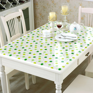 PVC餐桌布防水防烫软质玻璃塑料台布桌垫防油茶几垫磨砂水晶板垫