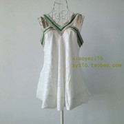 敦系列夏装女白色，韩版百搭吊带，背心上衣品牌折扣