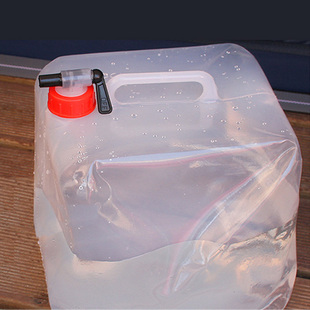 户外折叠储水桶加厚便携饮用纯净水桶20L大容量车载饮水桶水袋