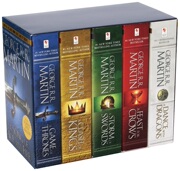 英文原版 冰与火之歌 A Song of Ice and Fire 权力的游戏 Game of Thrones 1-5全集 乔治马丁George R. R. Martin 美剧小说