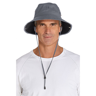 美国coolibar防紫外线帽，防晒太阳帽渔夫帽男士，款upf50+02594