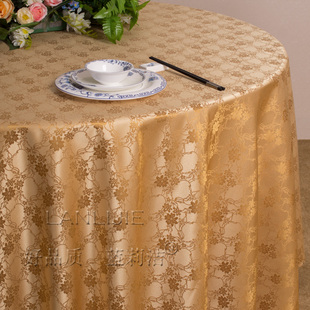 酒店圆桌布布艺饭店宾馆婚庆，圆桌桌布餐厅方桌茶几长方形台布