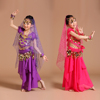 少儿61演出服装肚皮舞，女童表演服装儿童，印度舞演出服装2024