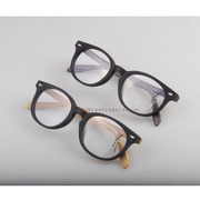 防蓝光潮人女男眼睛，复古眼镜框非主流大框眼睛框眼镜架红木质1719