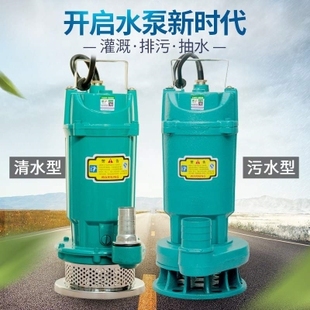 销潜水泵家用自吸抽水机220V全自动抽水农用高扬程灌溉排污品