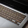 创意工艺MacBook Pro retina 透光字按键贴纸 Air 键盘木头保护膜
