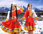 蒙古女装秧歌服民族服装，藏族舞台装演出服装藏族舞蹈服饰