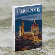 世界各地风景旅游明信片 佛罗伦萨风光明信片 盒装30张纪念品