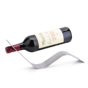 s形不锈钢波浪红酒架创意葡萄，酒架欧式简约酒吧家居用品洋酒酒具