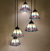 东南亚地中海餐厅灯三头创意个性吊灯吧台饭厅酒吧灯led灯饰灯具