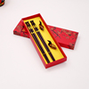 中国风民族特色高档礼盒筷子木质 雕刻工艺京剧脸谱出国商务