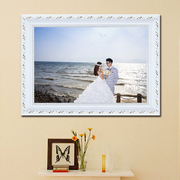 婚纱照相框挂墙 12寸16寸20寸24寸30寸相框创意挂墙实木简约画框