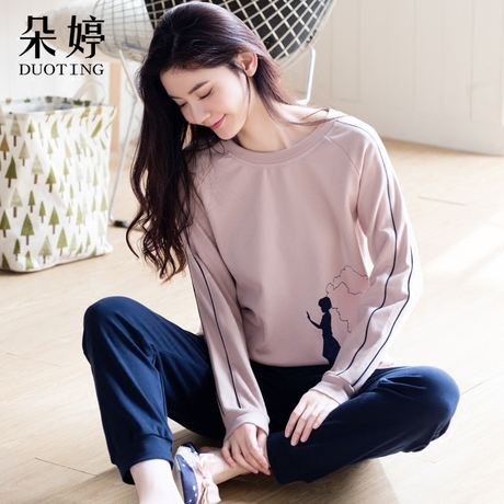 秋季运动套装女款棉