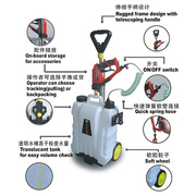 电动快充农业用喷雾器带日本三洋锂电池园艺喷雾器15l(4g)