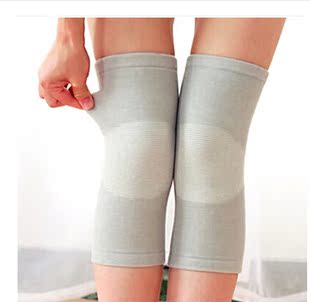 网红竹炭运动护膝夏季超薄透气护膝盖 夏天关节保暖男女空调屋护