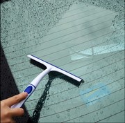 T型硅胶刮板洗车刮水板汽车清洁刮水器玻璃水刮板刮雪器 两把