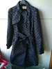 韩版品牌MINIMUM女装点点风衣双排扣通勤裙摆型外套原单大促