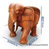 泰国工艺品实木大象换鞋凳 东南亚招财落地摆件门厅镇宅木雕凳